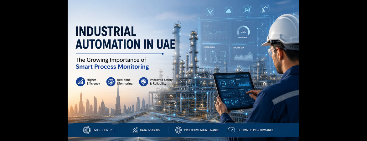Industrial Automation UAE & Process Control Solutions for Modern Industries