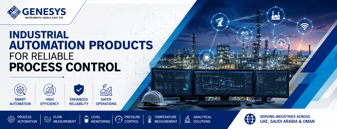 Industrial Automation Products for Reliable Process Control