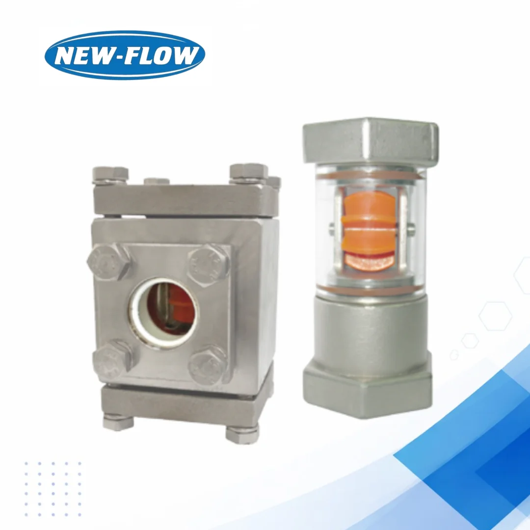 NAM Sight Glass Flow Indicator for Industrial Fluid Monitoring