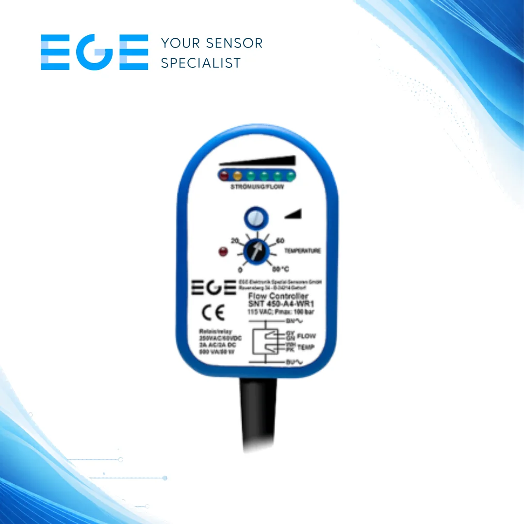 SNT 450-A4-WR1 Screw-In Flow Sensor with Relay Output