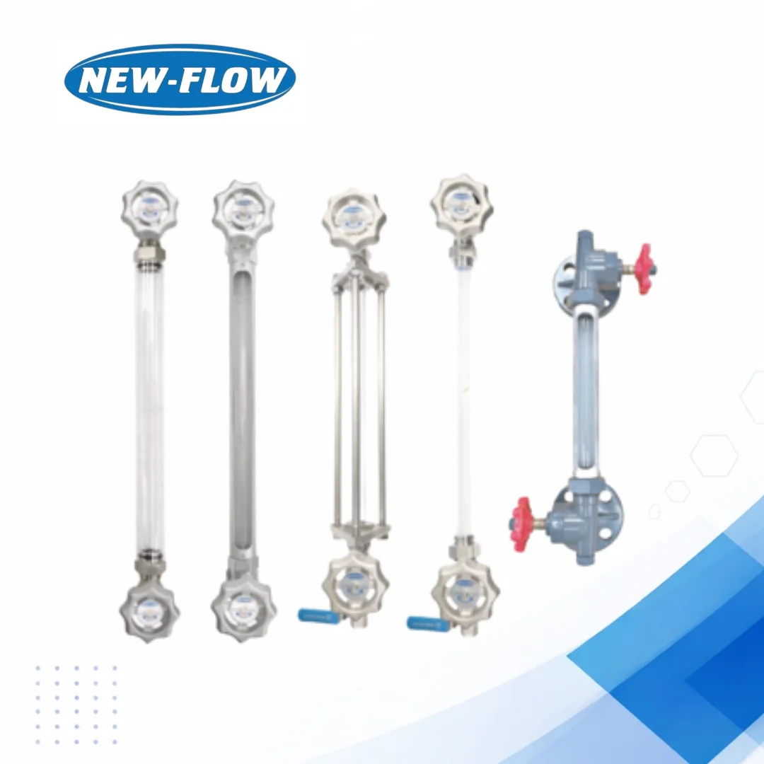 BL_PL_BLN_BLU Series Glass Level Gauge for Fluid Systems