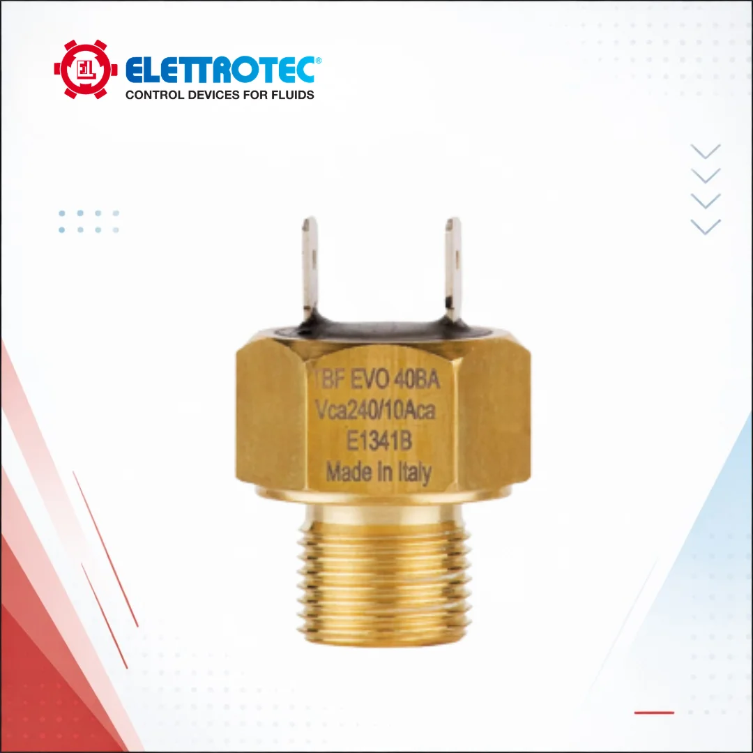 TBF evo – Economic temperature switches with fixed set-point and push-on terminals