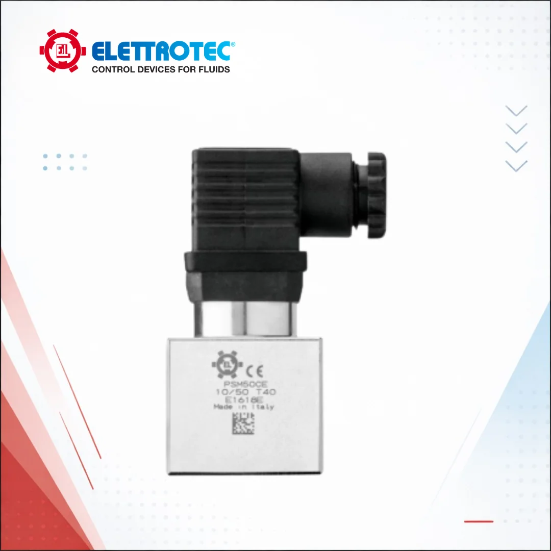 PSM-PSP…CE – Adjustable pressure switches with SPDT contacts for manifold assembly