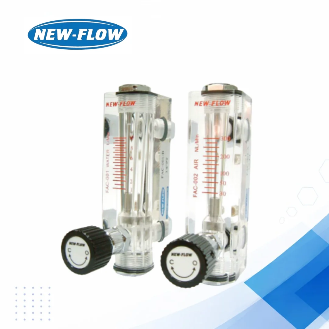 Acrylic Plastic Flowmeter FAC Series for Gas & Liquid Flow