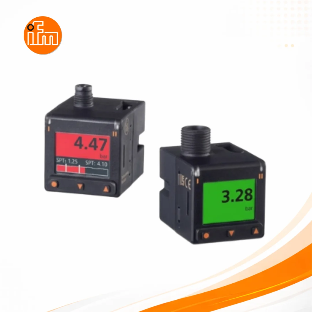 Compact Pneumatic Pressure Sensor with Digital Display