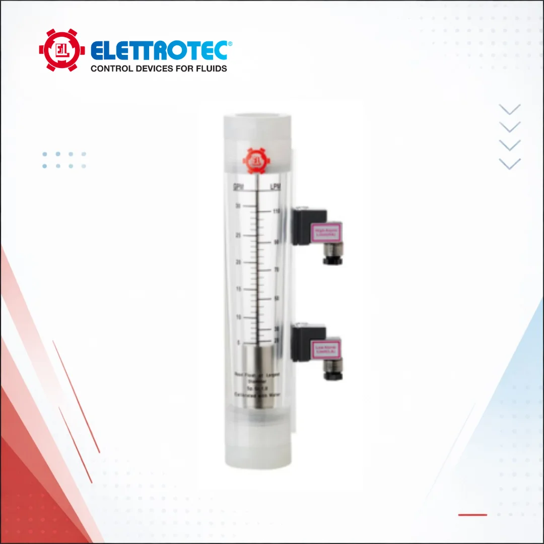 TFM2E… – Variable area flow meters with 2 adjustable electrical contacts