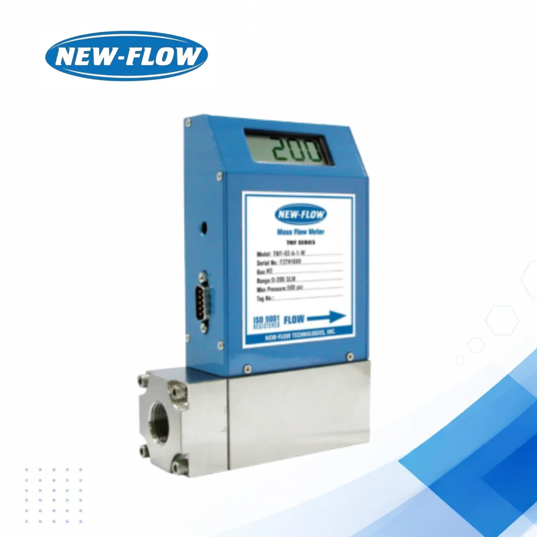 TMF Mass Flow Meter with Analog Output for Gas Systems