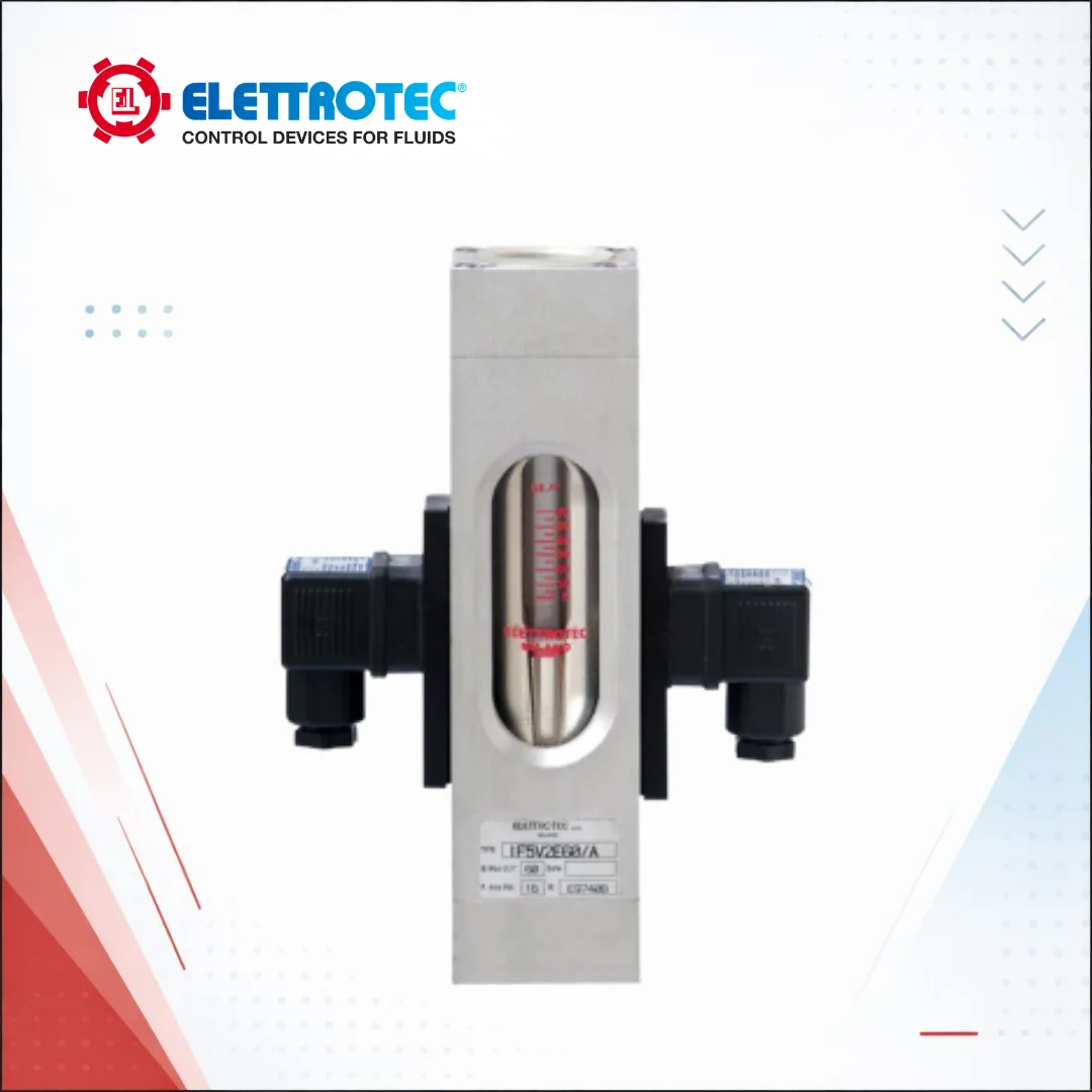 IF…V2E – Adjustable visual and electric flow switches