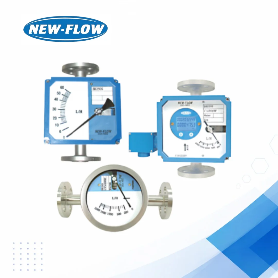BR250S Heavy Duty Metal Tube Flowmeter for Industrial Use