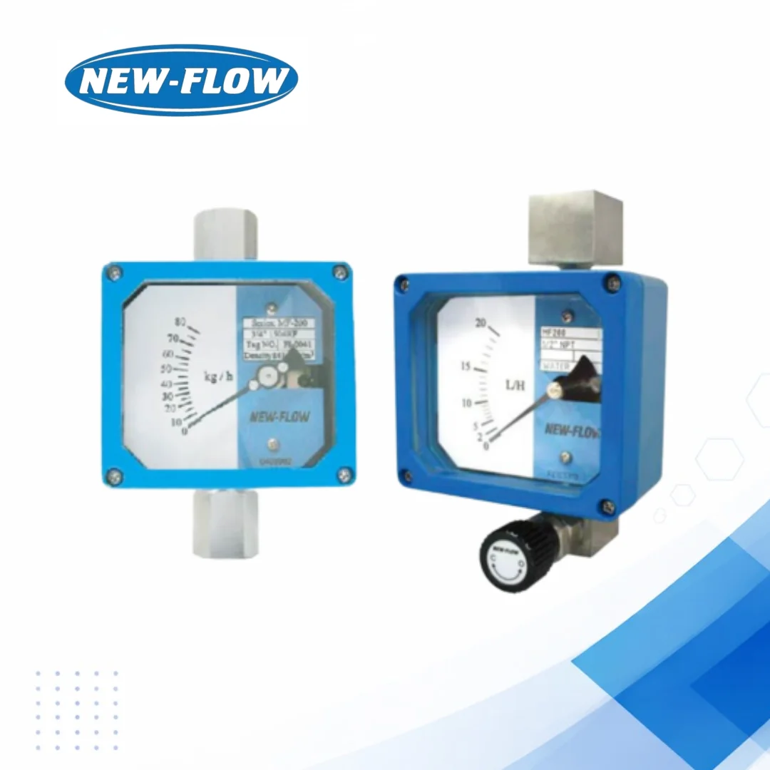 MF200 Metal Tube Flowmeter for Gas Liquid and Steam Use
