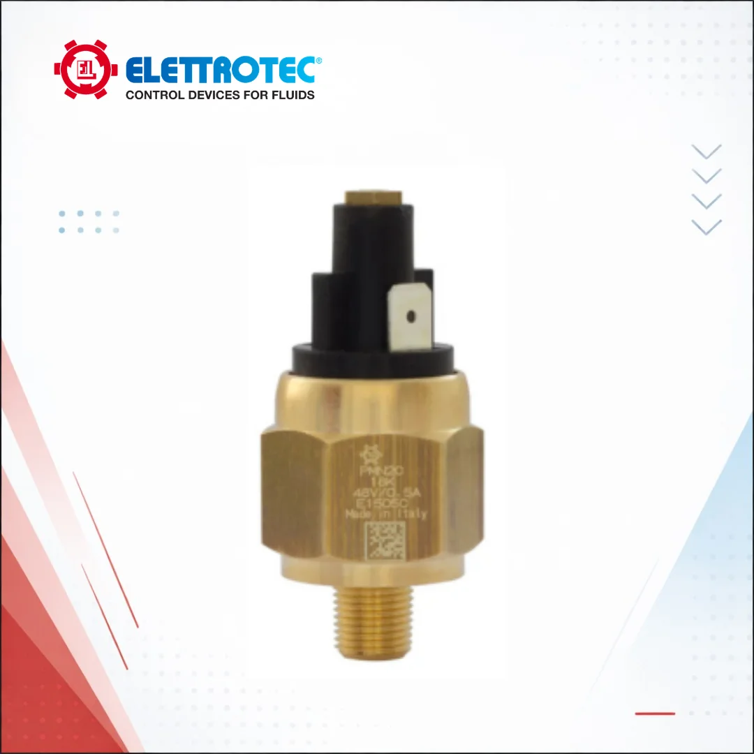 PMN – Adjustable pressure switches with push-on terminal