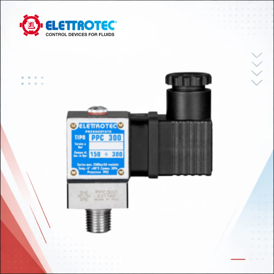 PPC  PPCF – Adjustable pressure switches with SPDT contacts