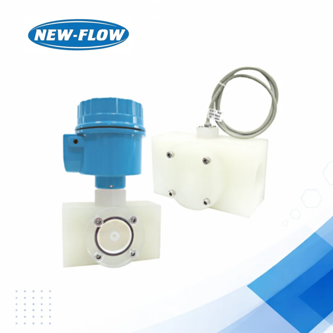 HF200 Liquid Flowmeter Paddle Wheel Type for Process Control