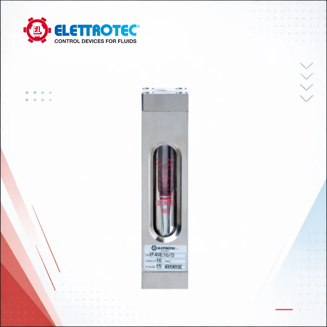 IF…VE – Adjustable visual and electric flow switches