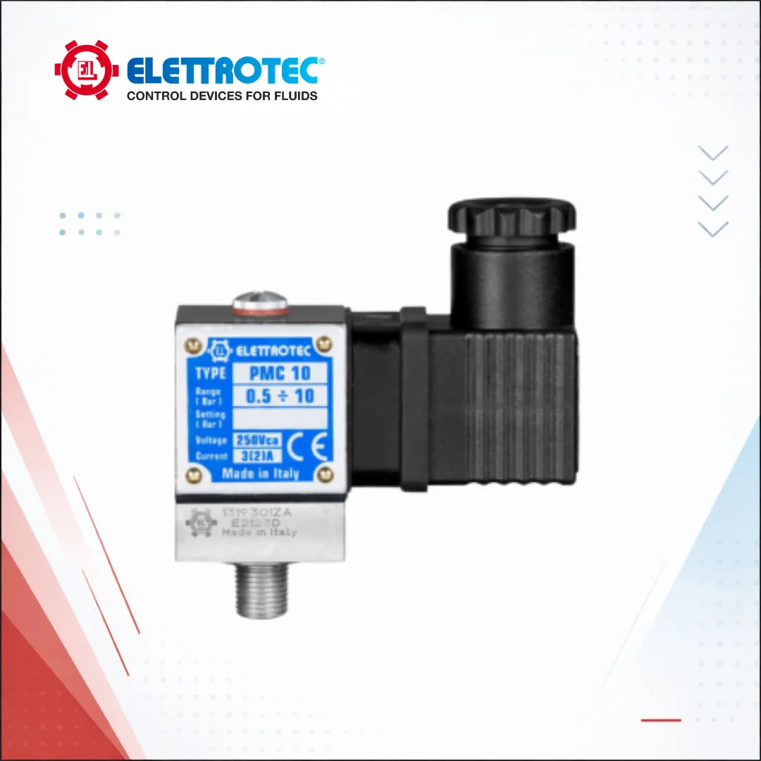 PMC  PMC…D – Adjustable pressure switches with SPDT contacts