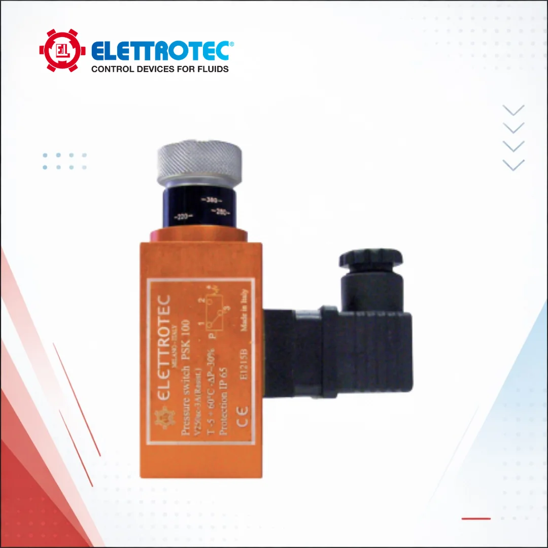 PSK – Adjustable pressure switches with graduated knob