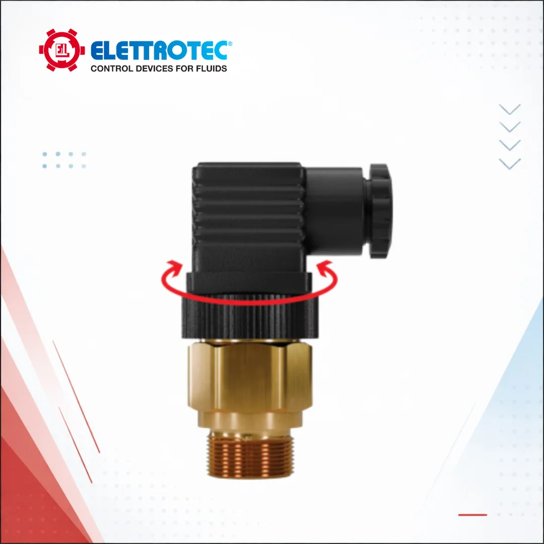 NTR – Temperature switches with fixed set-point and 360° rotating head