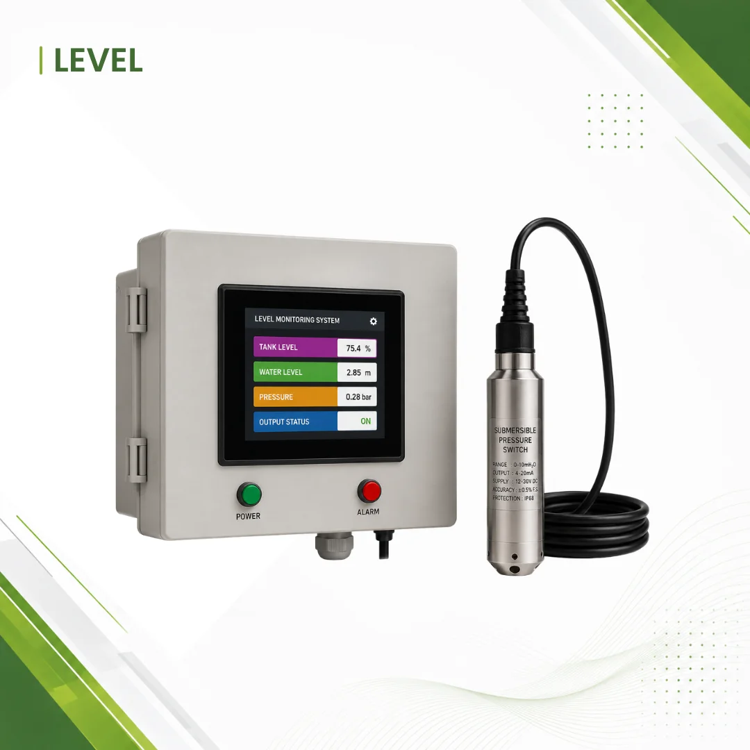 Level Application using Submersible Pressure Switch